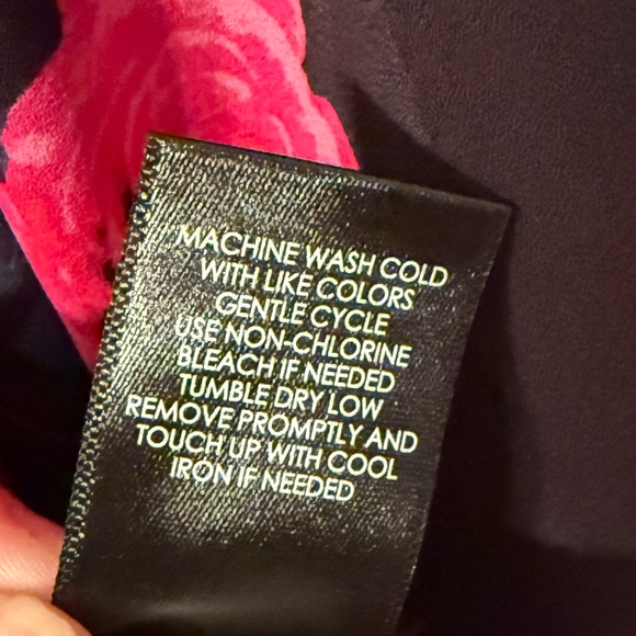 Torrid Harper Challis Collar Long Sleeve 3X Blouse - Picture 3 of 5